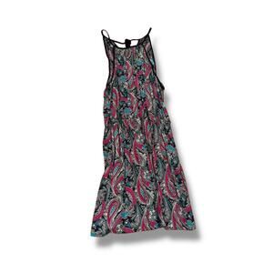 Forever 21 Deadstock High Neck Paisley Dress